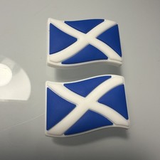 2 X Scotland Flag 🏴󠁧󠁢󠁳󠁣󠁴󠁿 Shoe Charms Fit Crocs - Free Shipping!