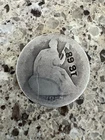 1857 SEATED LIBERTY HALF DOLLAR SILVER COIN 🪙 O MINT