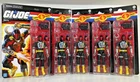 5x COBRA B.A.T. HASBRO GI JOE CLASSIFIED RETRO CARD 6" ARMY BUILDER LOT NEW