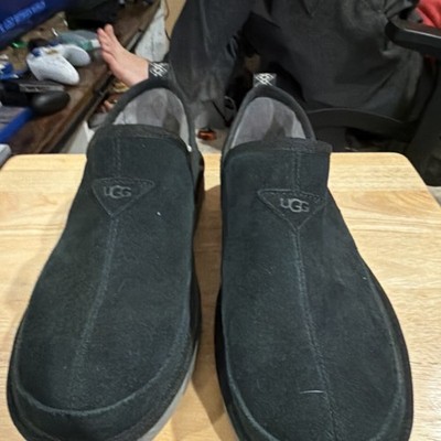 UGG Classic Slip-On Mens Size 13 Black Casual Comfort Suede Slide Slippers Shoes UGG® Men main image 2