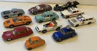 11x VINTAGE DINKY CORGI TOYS DIECAST CARS JOB LOT PLAYWORN & SOME RESTORATION