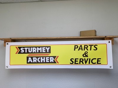 Sturmey Archer Banner Retro Fahrrad Schaltung Naben Fahrrad Werkstatt Garage Wand Display