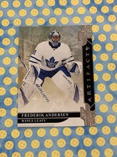 2019-20 Upper Deck Artifacts Frederik Andersen #33 Toronto Maple Leafs (W)