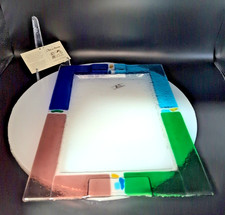 Murano - Vassoio Rettangolare Centrotavola L'antica Murano 38x28cm V.Murano