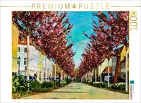 Puzzle Calvendo Cerisiers DéCoratifs Japonais En Aquarelle | 1000 PièCes, Format