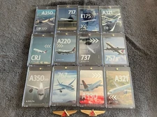 Delta Airline-Pilot Trading Cards-Set Of 13 new release cards. Including #76 BCA