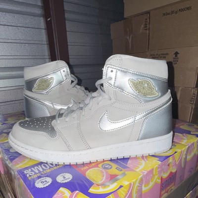 Jordan Air Jordan 1 Retro OG CO.JP High Top Tokyo Silver White DC1788-029 no box
