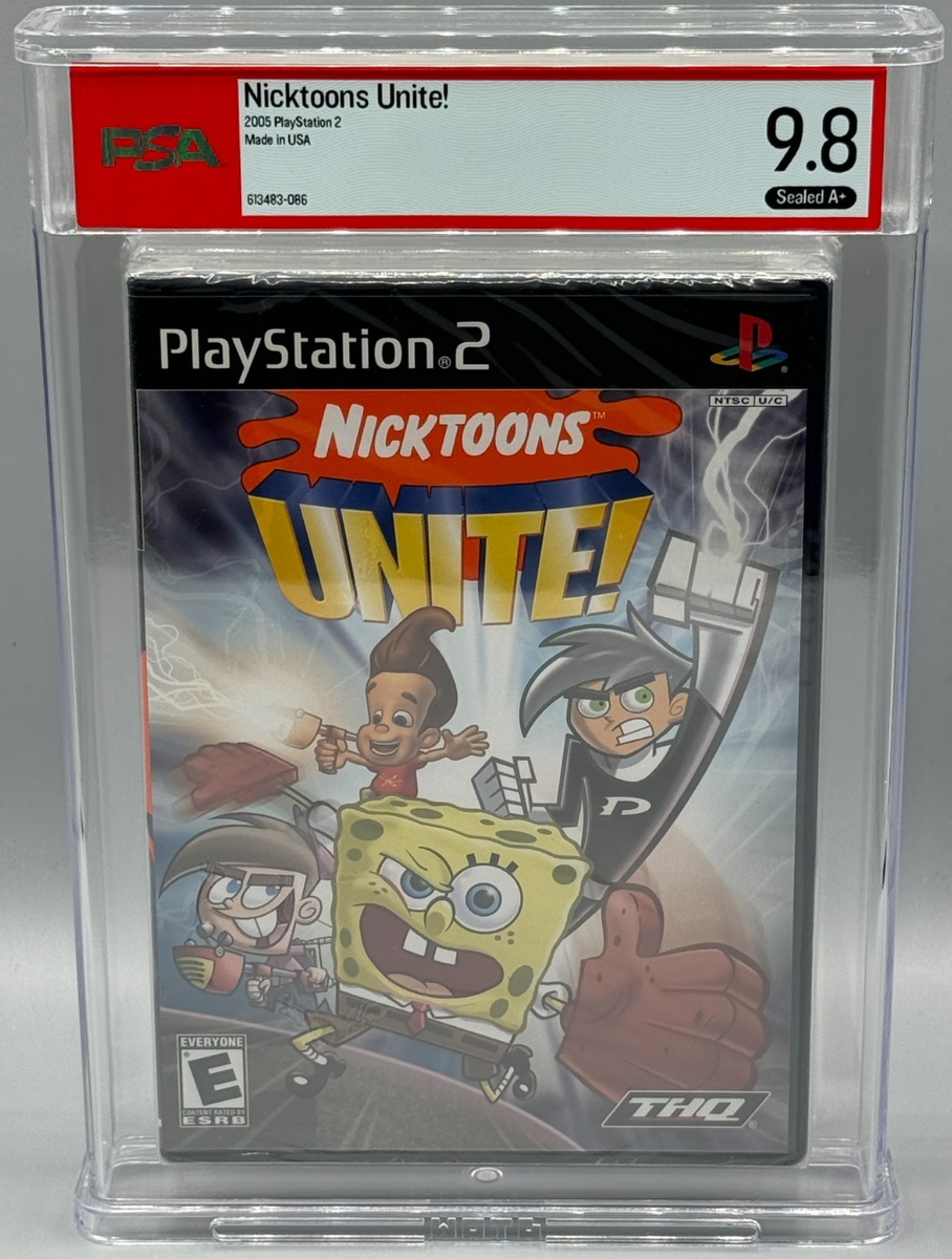 【中古】 Nicktoons Unite! (輸入版) Nicktoons Unite Sony PlayStation 2 PS2 Sealed New PSA 9.8 A+
