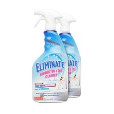 Clean-X Shower Tub Tile Cleaner 32 fl oz Soap Scum Hard Water 2 Pack