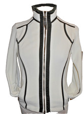 Sportalm, 36, luxuriöse Fleece-Jacke aus Östereich, Creme mit Dunkelbraun, TOP!