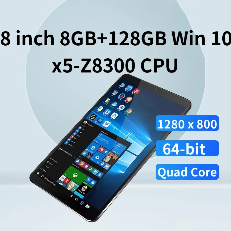 8 INCH AR3 Windows 10 Tablet PC 8GB RAM 128GB ROM 1280*800 Pixel Dual Camera - Image 2 of 4