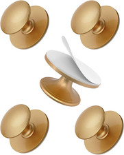 Adhesive Knobs, Peel and Stick Knobs for Cabinets, Closets, Drawers  No Drillin