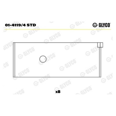 GLYCO Pleuellager für GEO METRO SUBARU JUSTY JMA, MS SUZUKI BALENO EG CARRY FD