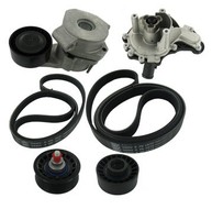 Skf Wasserpumpe + Keilrippenriemensatz FüR Citroen Jumper Ford Transit Tourneo