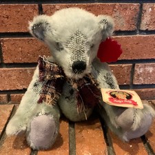 Dan Dee Collectors Choice Gray Teddy's Teddy Plush Bear 100th Anniversary 12"