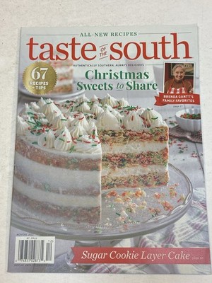 Taste of the South Magazine 11 12 2022 Christmas Holiday Treat Sugar Cookie Cake