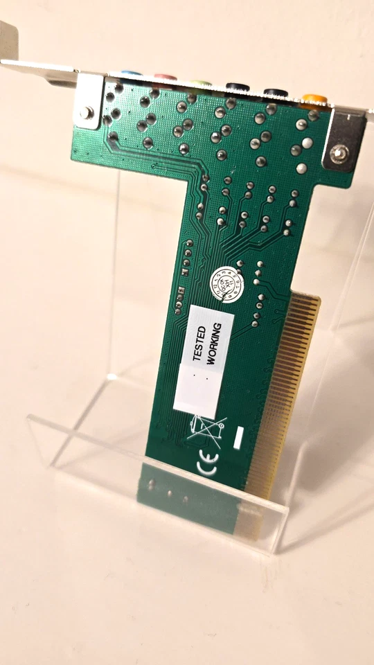 PCI 7.1 Surround Sound Card - C-Media CMI8738 with 3D Audio - Image 2 of 4