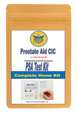 Prostate Aid CIC, PSA Home Test Kit Clinically Certified Rapid Home Health Check