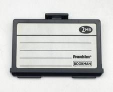 Vtg Franklin Bookman 2MB Cartridge BMC-2 FRANKLIN ELECTRONICS 2002 SHIPS FREE 