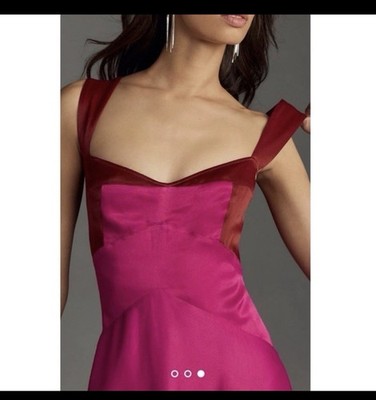 ANTHROPOLOGIE x MAEVE Jocelyn Sleeveless Slip Midi Dress Pink Red Sz XL {3Z31} | eBay ANTHROPOLOGIE x MAEVE Jocelyn Sleeveless Slip Midi Dress Pink Red Sz XL {3Z31} | eBay