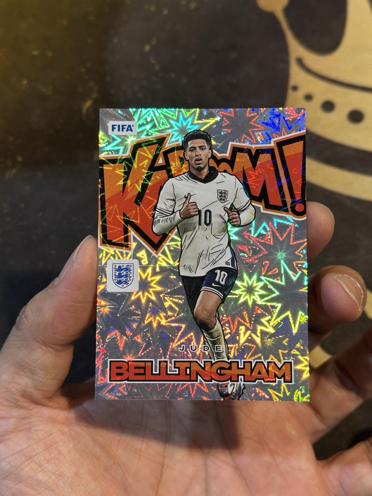 2024 Panini Donruss FIFA Kaboom! #6 Jude Bellingham SP Case Hit