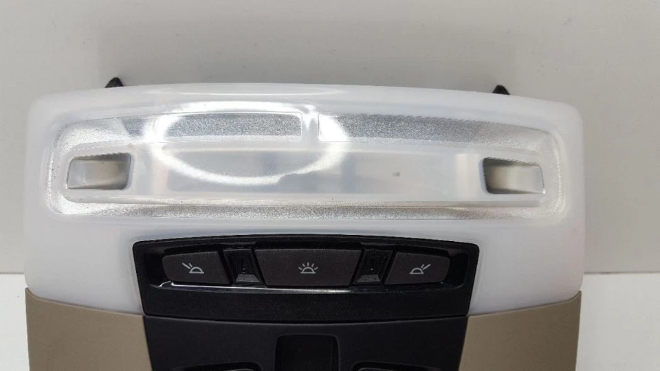 Center Roof Console Map Light Assembly 2012 13 14 15 16 17 18 BMW 328i - Image 2 of 4