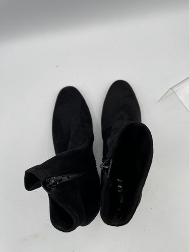 Unisa Lemico F23 Chelsea Ankle Bootie Women's Sz 6M Black Leather Side Zip - Picture 4 of 6