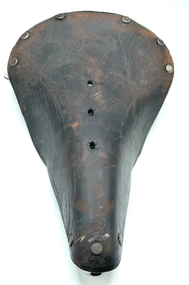 Brooks Champion B15 马鞍座皮革/铆钉 Klunker L'Eroica 复古 — 第 3/4 张图片