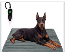 Extra Large Waterproof Dog Heating Pad with Smart Thermostat - 47x30 in NIB