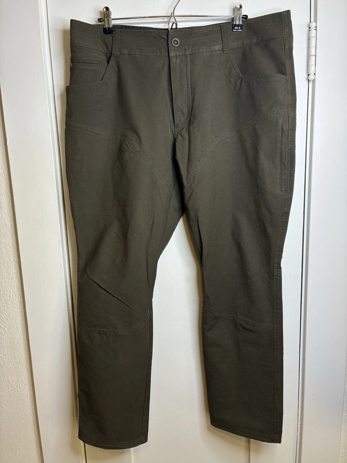 Kuhl Resistor Rock Hiking Climbing Stretch Pants Brown Men’s 38x30 NICE!!!