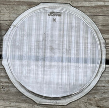 Vintage Ford H Glass Lens L.e.s.121 Ford Script Fluted Glass
