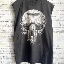 Vintage Fashion Victim Single Stitch Fader Cut Distressed Shirt Size XL 23x31