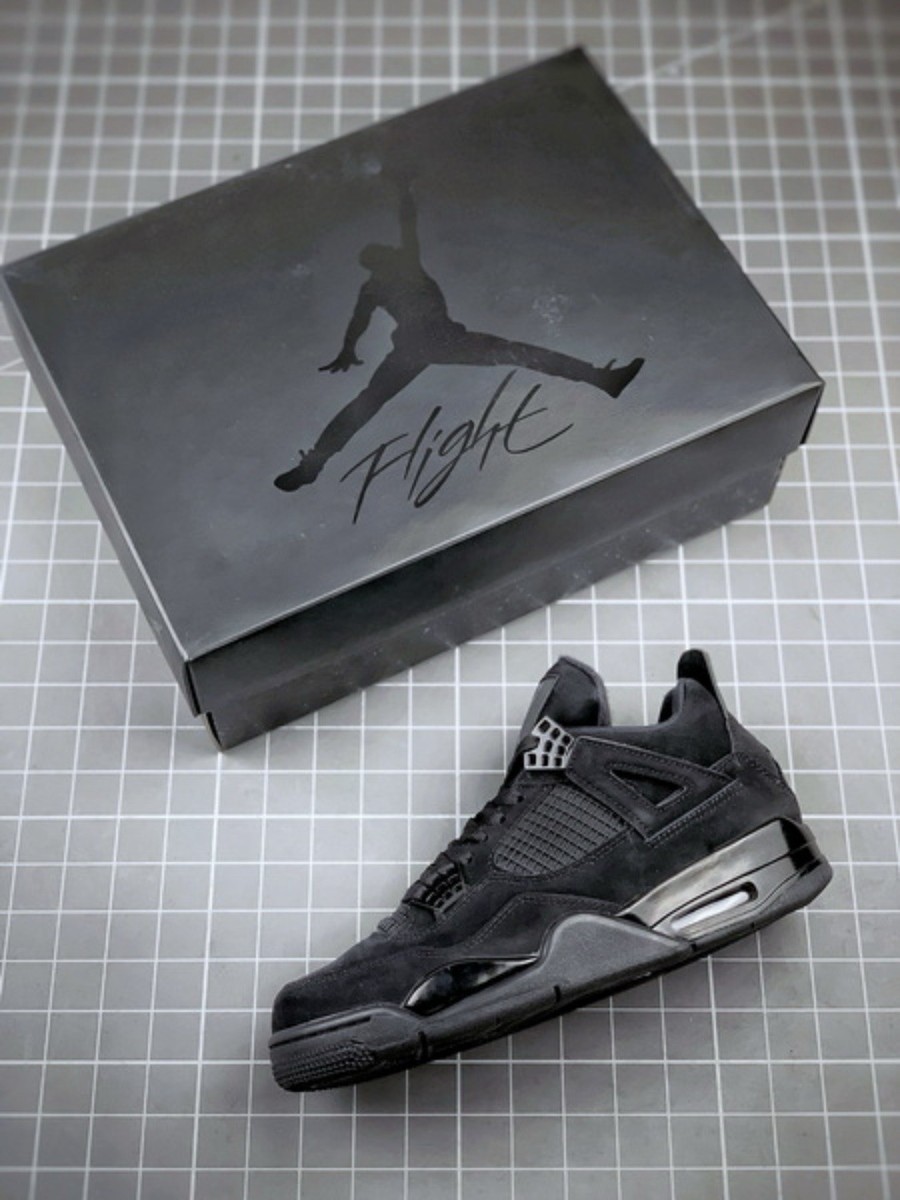 Buy Size 10 - Jordan 4 Retro Mid Black Cat online | eBay