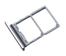 OEM SAMSUNG GALAXY Z FLIP7 FE SM-F761B REPLACEMENT SILVER DUAL SIM CARD TRAY