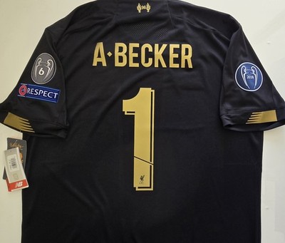 2019/20 NEW BALANCE LIVERPOOL #1 BECKER UCL GOALKEEPER SOCCER