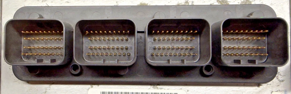 2008-09 Jeep Liberty Wrangler ECM Engine Computer Control Module PCM 5150466AA - Image 4 of 4