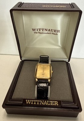 Men s Wittnauer Watch 6190601 Y ST GD WISP Mineron Crystal With gsf Logo.