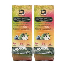  2pack Soursop Graviola Extract Vegan Liquid Drop Immune Boost 60ML Ex 08/2026 