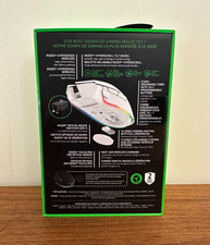 Razer Basilisk V3 Pro Wireless Gaming Mouse White Fast Optical Switches RGB NIB 2