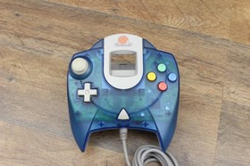 Official Sega Dreamcast Clear Blue Controller HKT-7700 Free Shipping