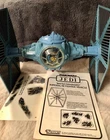 Vintage 1983 Kenner Star Wars ROTJ Blue Tie Fighter Unapplied Decals, Instructio