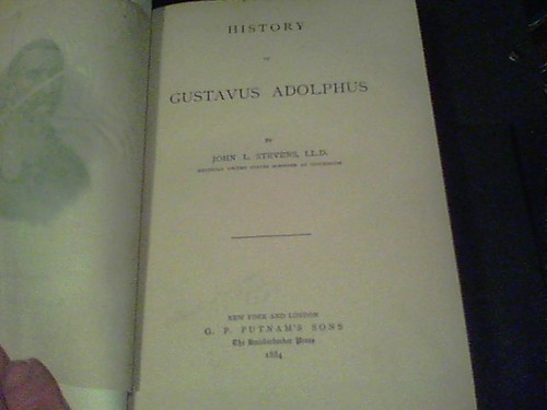 1884 History of Gustavus Adolphus by John L. Stevens e4 - Picture 4 of 6