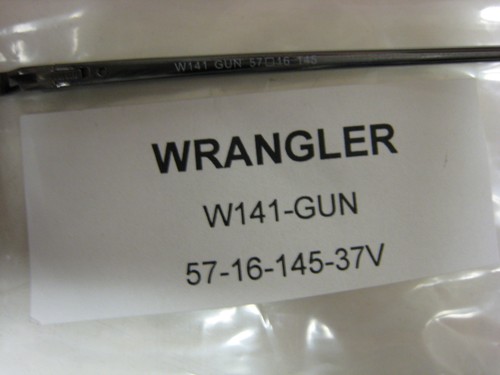 WRANGLER EYEGLASS FRAMES Style W141 in GUNMETAL 57-16-145 With ASTORIA Case - Picture 3 of 4