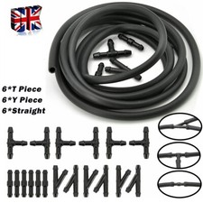 Car 2M+18X Connectors Windscreen Wiper Washer Jet Nozzle Pump Hose Tube Pipe