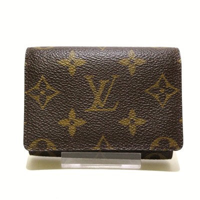 Auth LOUIS VUITTON Enveloppe Carte de Visite M62920 Business Card Holder |  eBay