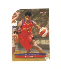stacey thomas 2003 ultra wnba gold,michigan,phoenix mercury,card #5