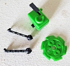 10th Anniversary Beast Wars RHINOX weapons rotor spinner saw flails chain gun