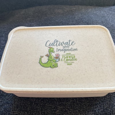 disney world flower snd garden 2021  lunch container with fork and knife new