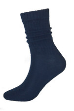 Millennium Women's Slouch Socks - 1 Pair - Navy Blue