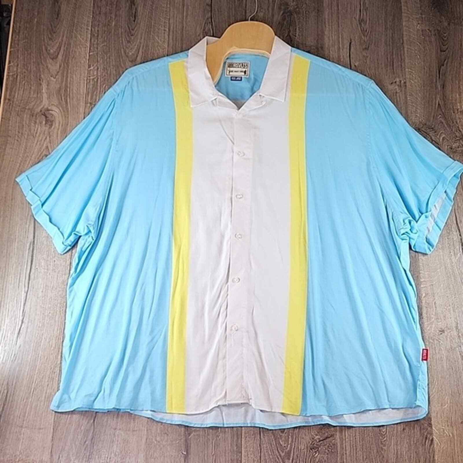 RSVLTS The Roosevelts Dare Mighty Things King Pin Bowling Shirt‎ Size